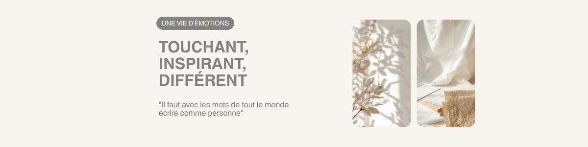 L’écriture est un voyage intérieur qui devient visible aux autres